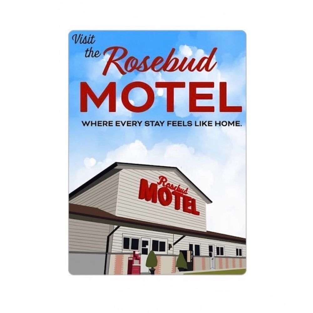 Schitt’s Creek Rosebud Motel Magnet